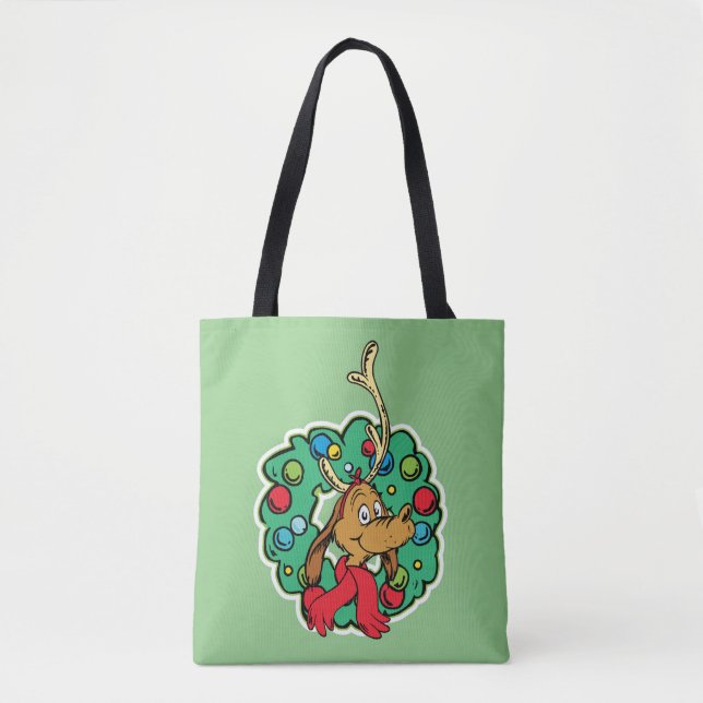 Grinch | Stor julkrans Tygkasse (Framsida)