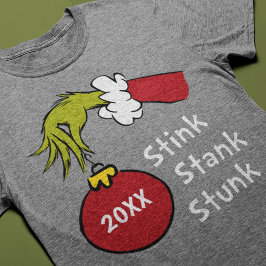 Grinch | Strecksats för streck T Shirt