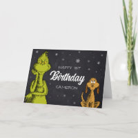 Grinch Tavla Födelsedag