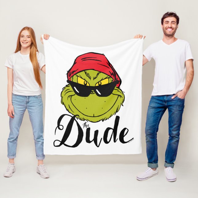 Grinch | The Dude Fleecefilt (På plats)