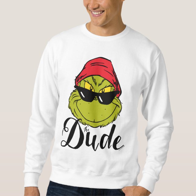 Grinch | The Dude Lång Ärmad Tröja (Framsida)