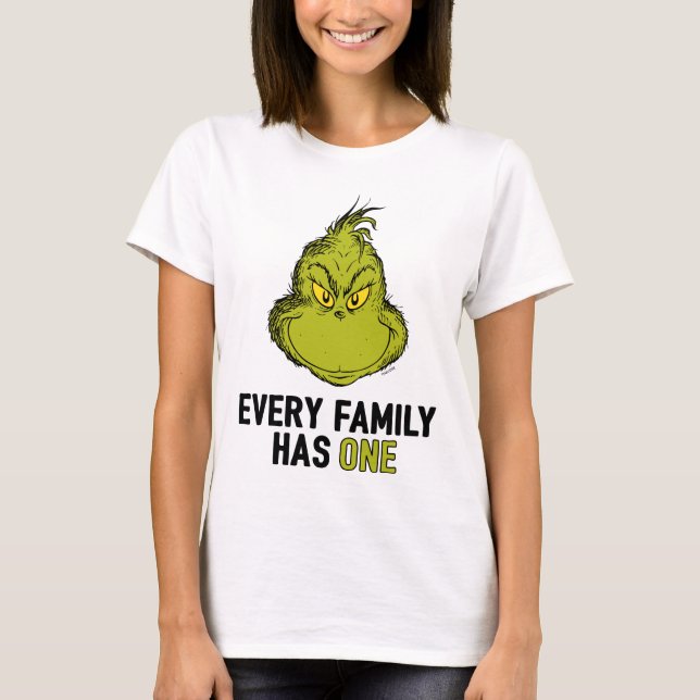 Grinch | Varje familj har en T-Shirt (Framsida)