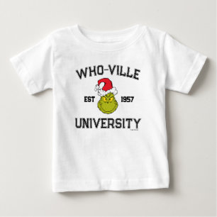 Grinch   WHO-ville Universiteten Est 1957 T Shirt