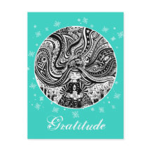 Grincheux Angel Önskemål | Aqua-vykort