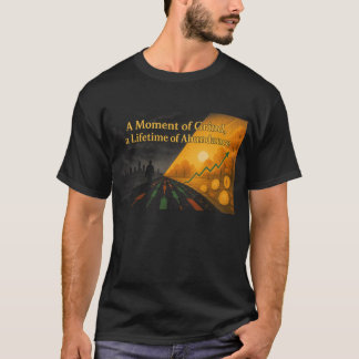 Grind and Abundance Motivational Trader T Shirt