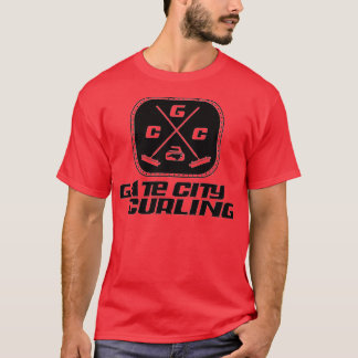 Grind City Curling OG Logotyp T Shirt
