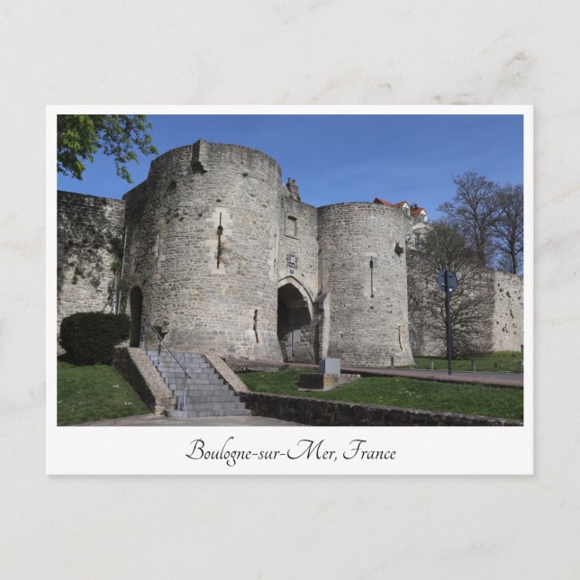 Grind house, Boulogne-sur-Mer, Frankrike Vykort (Framsida)