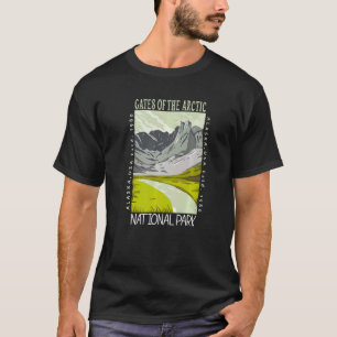 Grind i Arktis nationalpark Alaska Distresse T Shirt