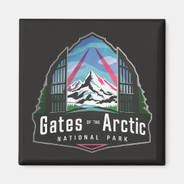 Grind i Arktis nationalpark Alaska Magnet