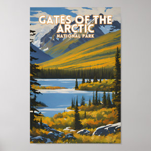 Grind i Arktis nationalpark Alaska Poster