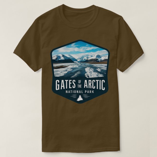 Grind i Arktis nationalpark Alaska TShirt T Shirt (Design framsida)
