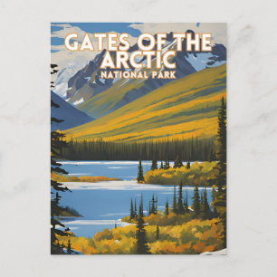 Grind i Arktis nationalpark Alaska Vykort