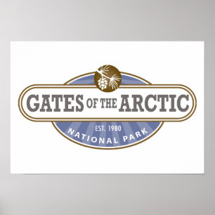 Grind i Arktis nationalpark Poster