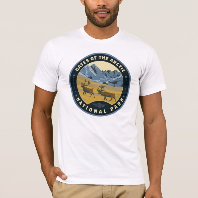 Grind i Arktis nationalpark T Shirt (Framsida)