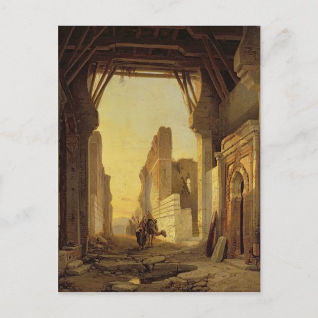 Grind i El Geber i Marocko Vykort (Framsida)