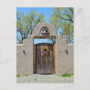 Grind i en Adobe Wall, New mexico Vykort