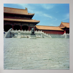 Grind i högsta Harmony Ming Dynasty, 1420 Poster