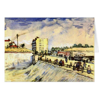 Grind i Paris Rampart Van Gogh Fine Art OBS Kort