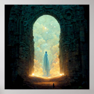Grind i Poster Gods Fantasy Sci-Fi Art