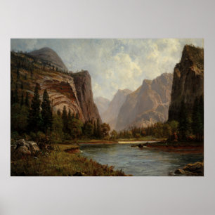 Grind i Yosemite - Albert Bierstadt Poster