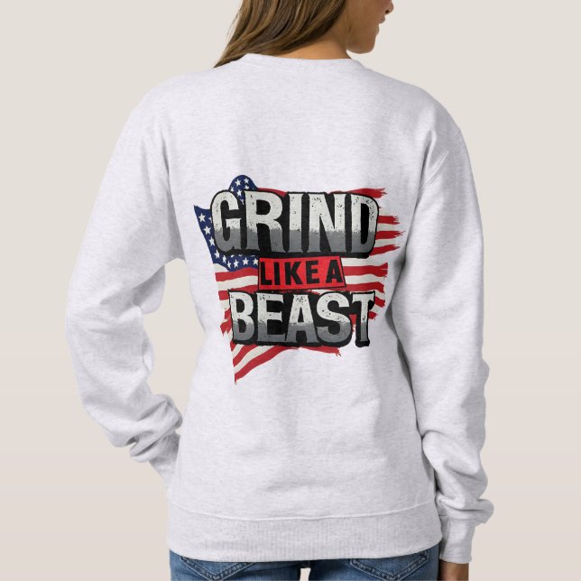 GRIND LIKE A BEAST T SHIRT (Baksida)
