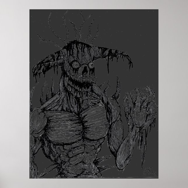 Grind Monster Poster (Framsidan)