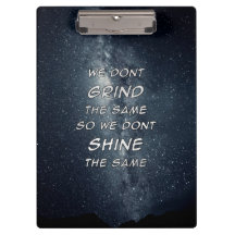 Grind & Shine Stars Motivational Inspiration