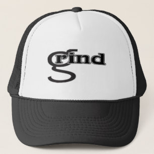 Grind Skateboard Hat Keps