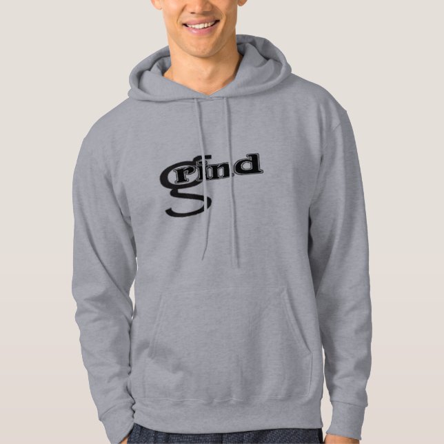 Grind Skateboard Hoodie (Framsida)