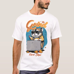 Grind stannar aldrig t shirt
