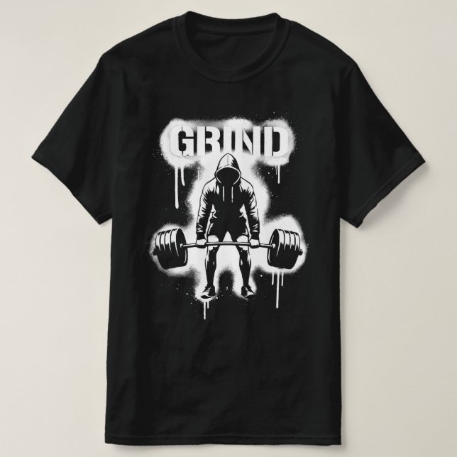 Grind T-Shirt blir Riv Tröja. Men ett mer sannolik (Design framsida)