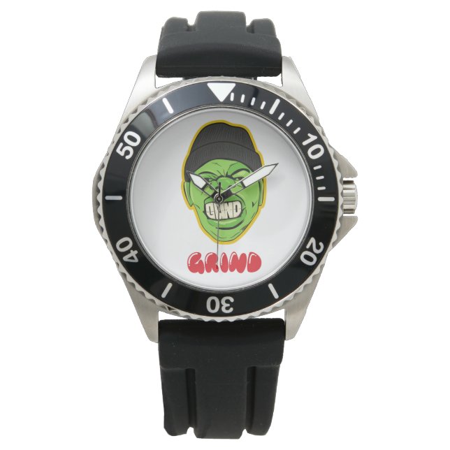 Grind Time Watch Armbandsur (Framsida)