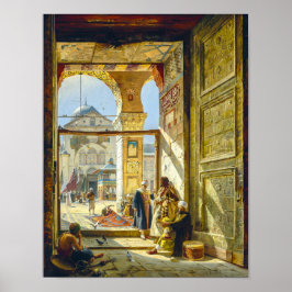 Grind Underbar Umayyad Mosque Damaskcus | Bauernfe Poster