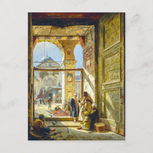 Grind Underbar Umayyad Mosque Damaskcus Bauernfe Vykort