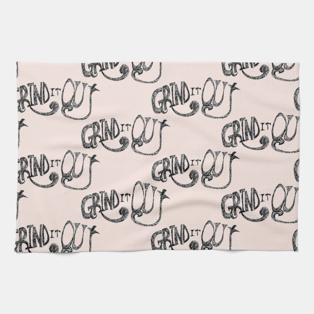 Grind ut den kökshandduk (Horisontell)