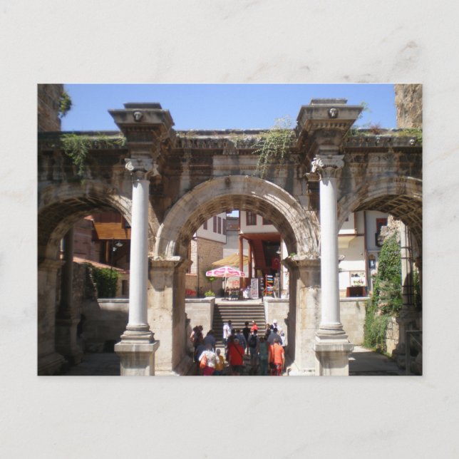 Grind vid den romerska kejsaren Hadrian Vykort (Framsida)