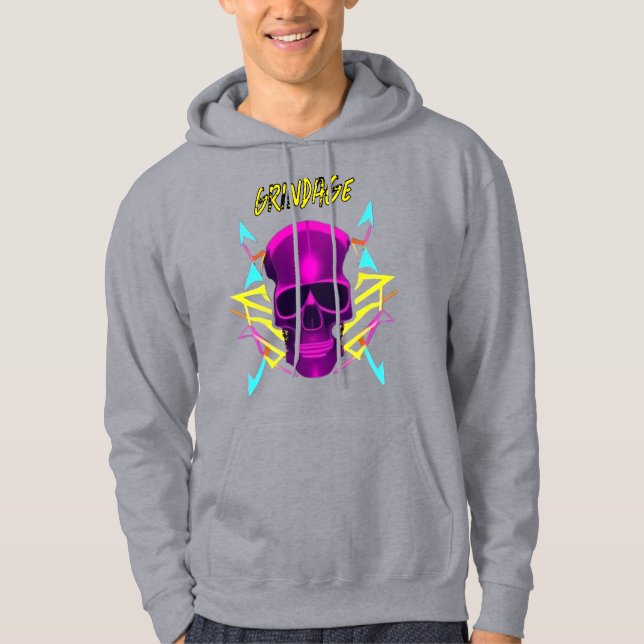 Grindage-huvtröja Hoodie (Framsida)