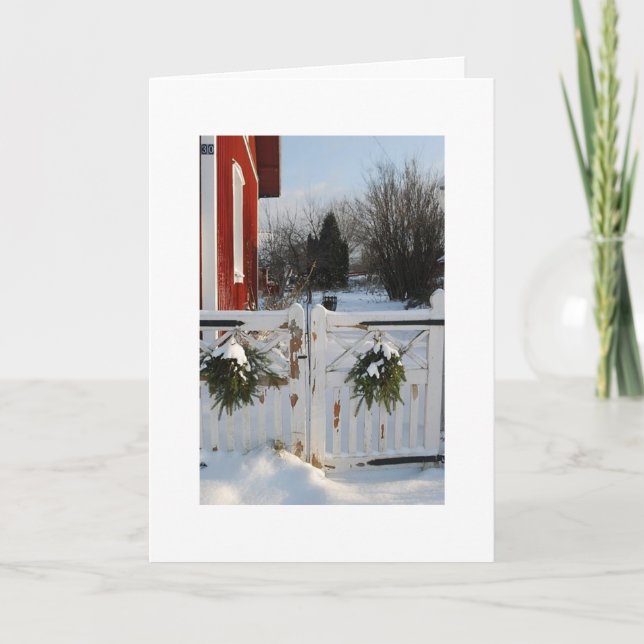 GRINDARNA AV CHRISTMAS-ACROSS MILESNA HELGKORT (Framsida)