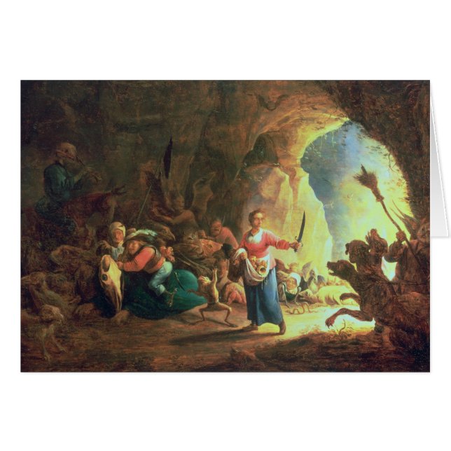 Grindarna av Hades Hälsningskort (Framsidan Horizontal)