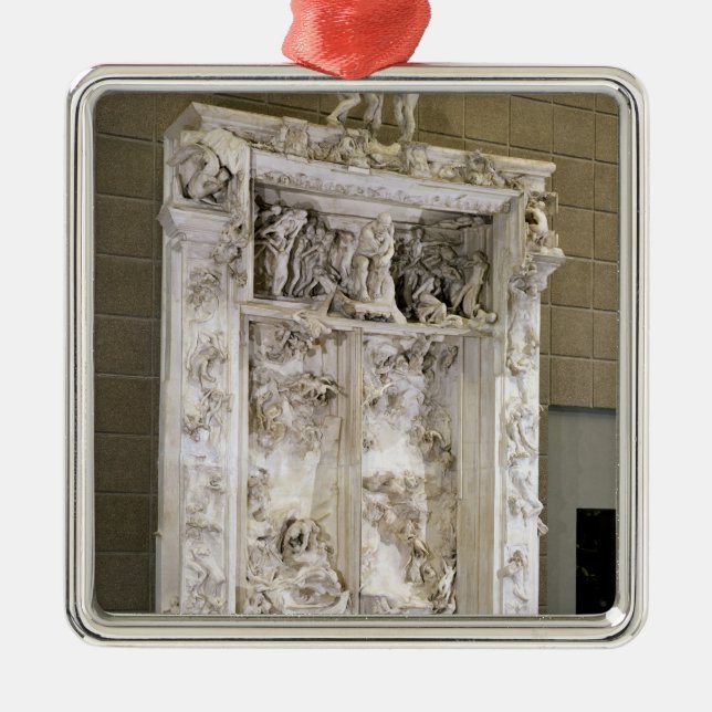 Grindarna av helvete julgransprydnad metall (Framsidan)