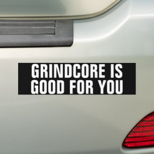 Grindcore är Bra för dig Bildekal
