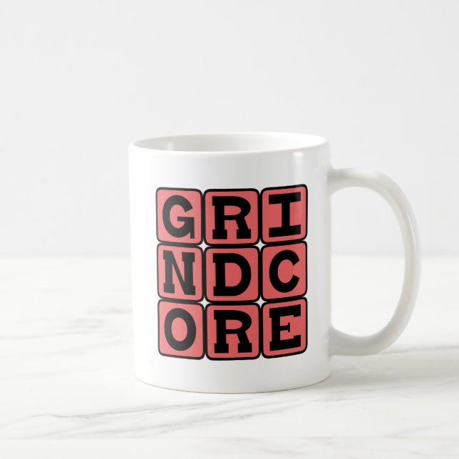 Grindcore, Music Genre Kaffemugg (Höger)