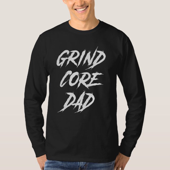 Grindcore Pappa Music T Shirt (Framsida)