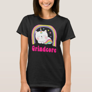 Grindcore Shirts Sarkastic Retro Unicorn Grindcore T Shirt