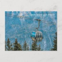 Grindelwald First Postcard | Schweiz vykort