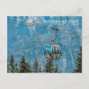 Grindelwald First Postcard Schweiz vykort
