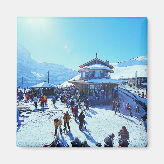 Grindelwald Grund Magnet (Framsidan)