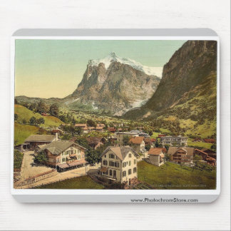 Grindelwald och Wetterhorn berg, Bernese Oberl Musmatta