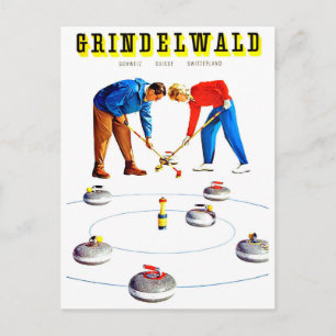 Grindelwald, rekreation, sport, Schweiz Vykort