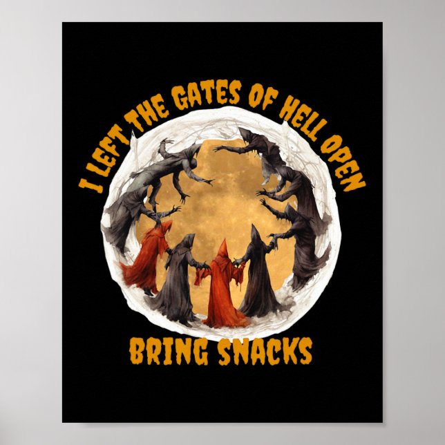 Grinden är öppen poster (Framsidan)